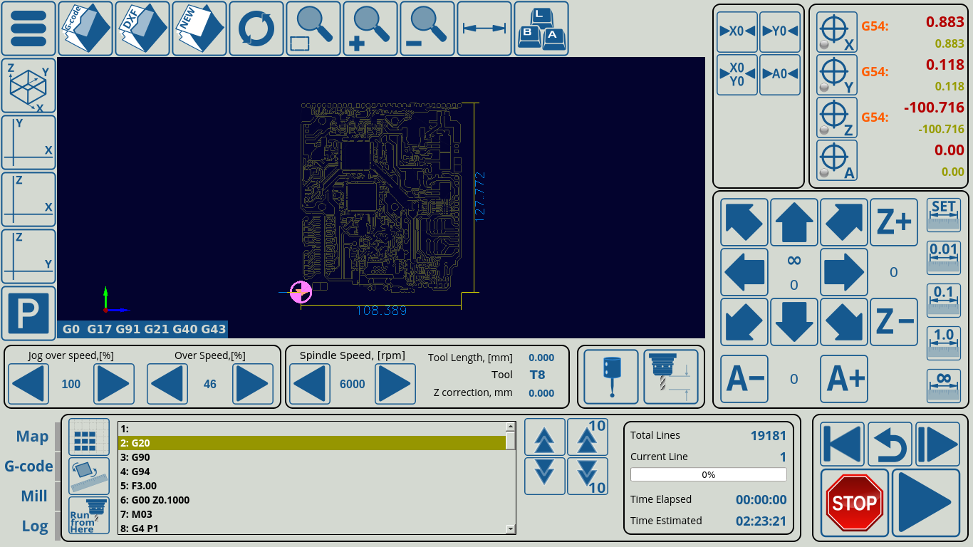 myCNC advanced CNC control, software Download